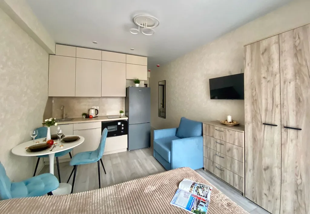 Апартамент с видом на море и в трёх минутах от пляжа