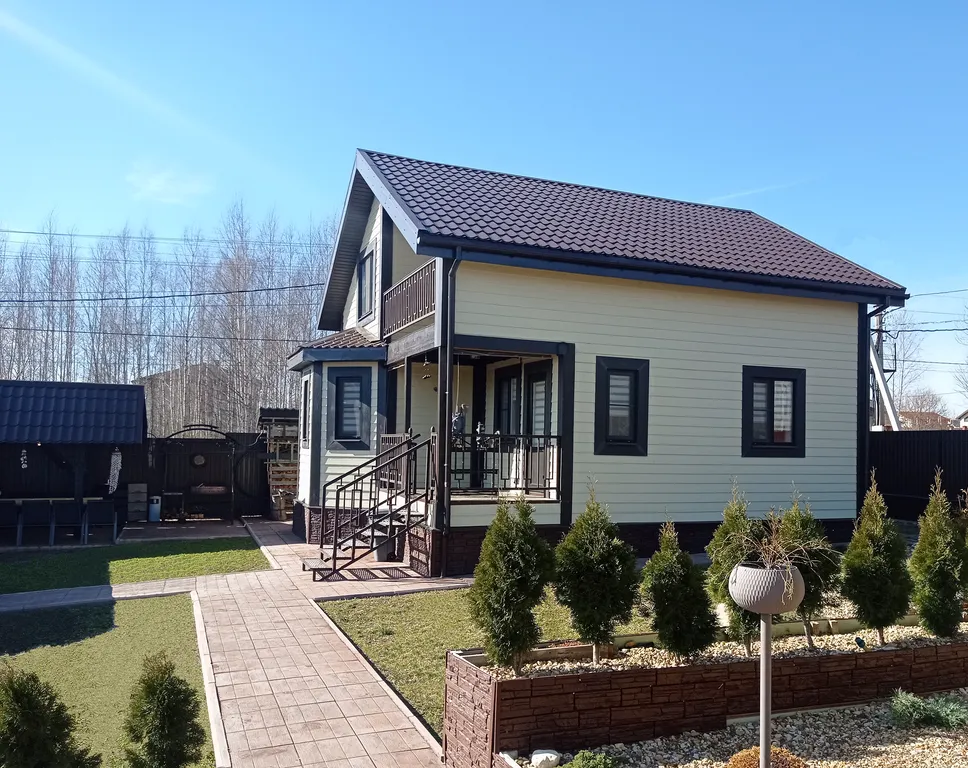 Коттедж Новый дом с сауной в пяти минутах от Сорочан — Капорки