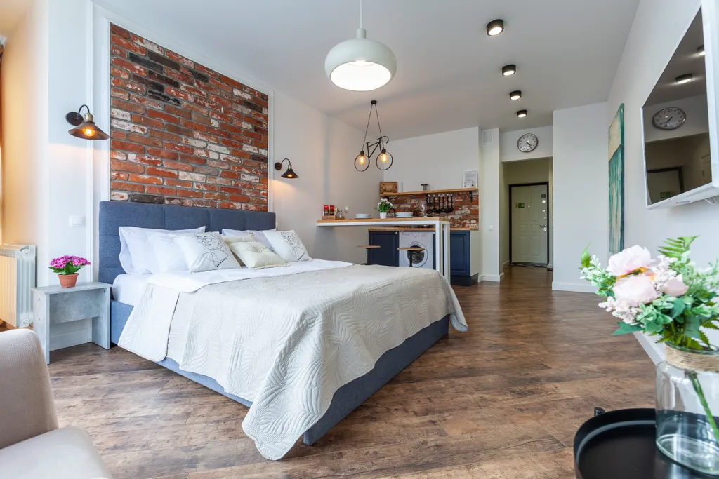 Апартамент Rentplaza c Панорамным видом на город