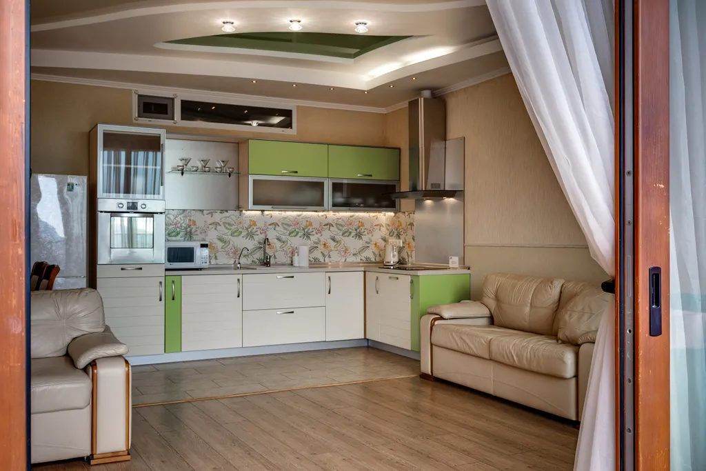 Двухкомнатная квартира с видом на море в современном ЖК