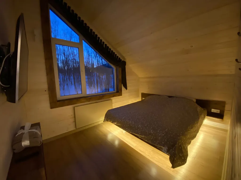 Дом в лесу, сибирский банный чан