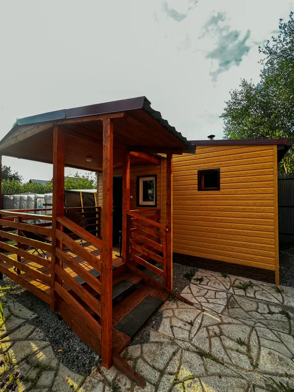 2-х этажный коттедж с баней на дровах рядом с городом