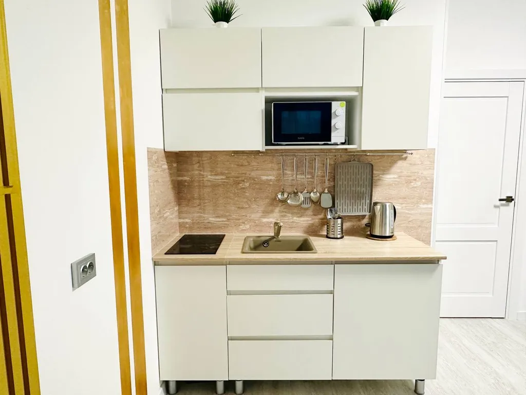 Квартира Новая Уютная квартира - студия в ЖК Univer Sity — Шушары