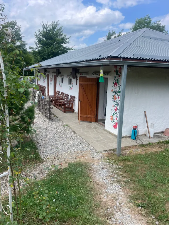 Саманный домик