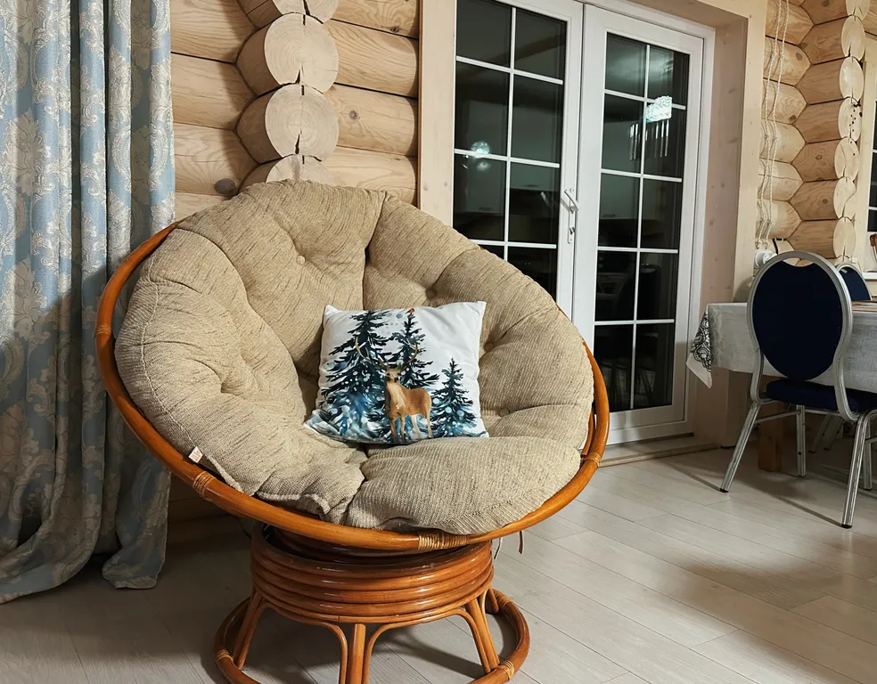 Коттедж Теремок с сибирским банным чаном на новой Риге — Истра