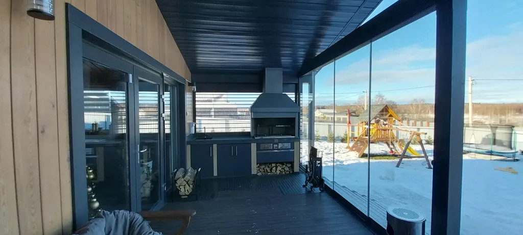 Коттедж Уютный и комфортный дом с баней в тихом коттеджном поселке — Большое Петровское