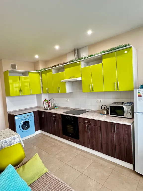 Уютная евро-двушка с красивым видом из окон с кондиционером