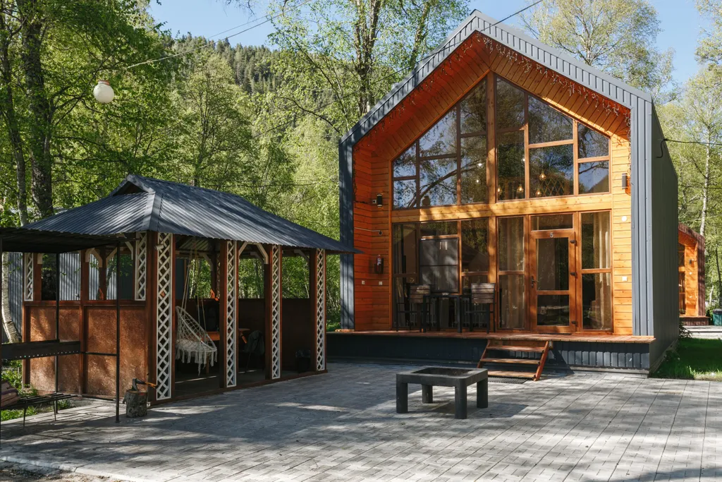 Коттедж The Most в самой чаще леса — аренда посуточно в Архыз