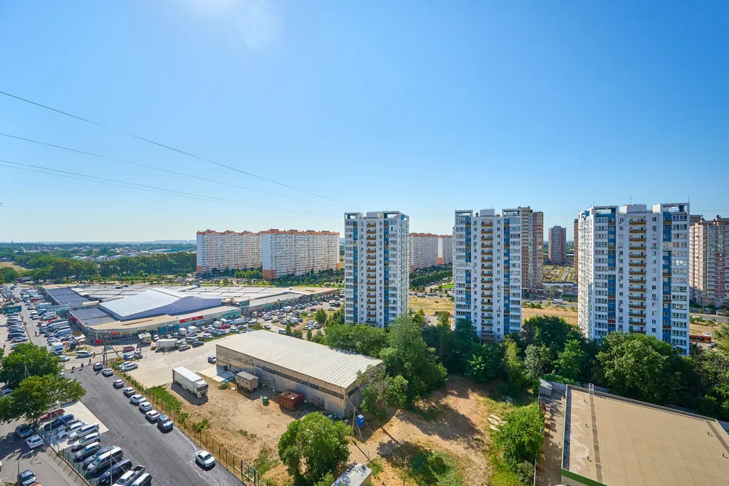 Квартира Светлая квартира с красивым видом на город Краснодар — Краснодар