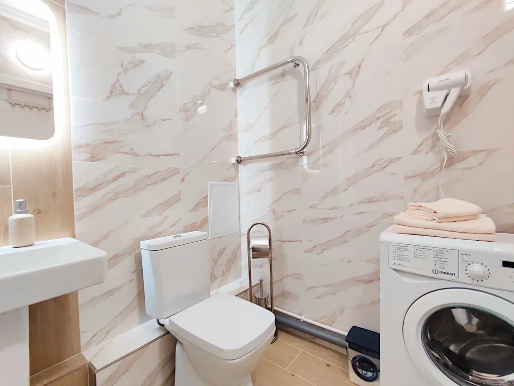 Однокомнатные апартаменты с современным ремонтом