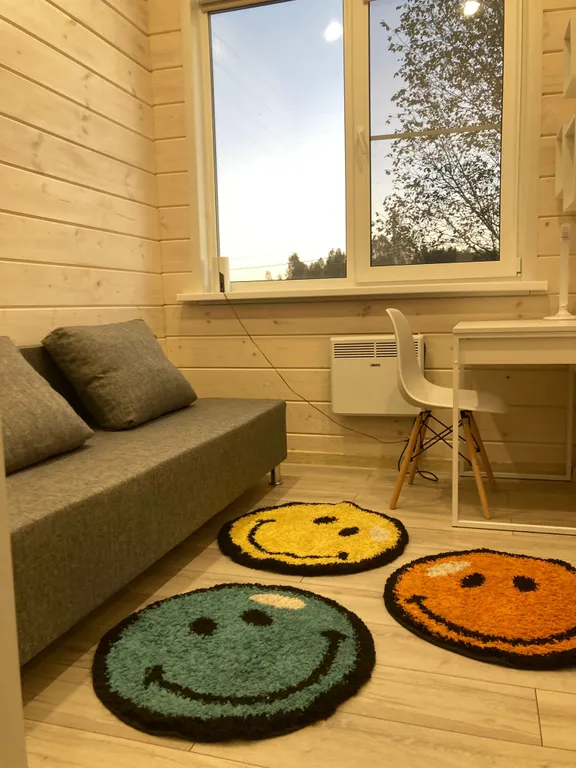 Дом на первой линии реки в тишине леса под Тверью