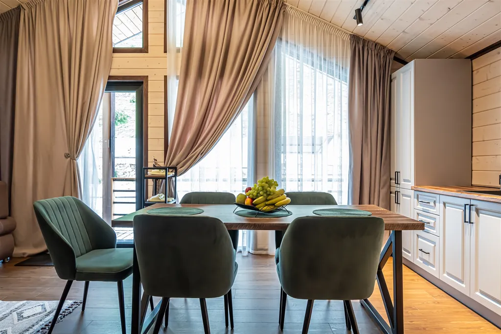 Коттедж с мангалом