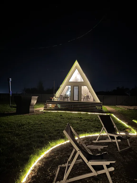 Коттедж Дом с баней и чаном у леса — Дубна