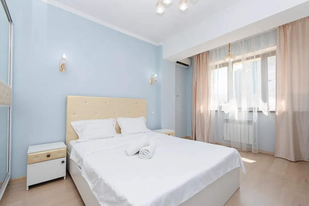 Квартира Евродвушка в элитном районе с видом на горы Коктобе — аренда посуточно в Алматы