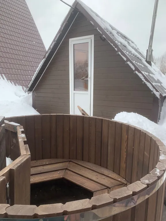 Прекрасный домик в стиле А-фрейм