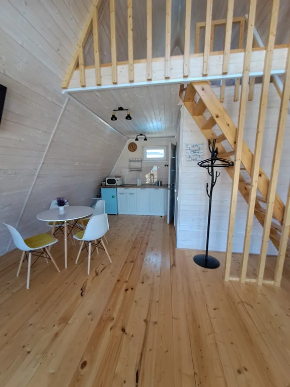 Уютный дом а-frame на Черноморском побережье