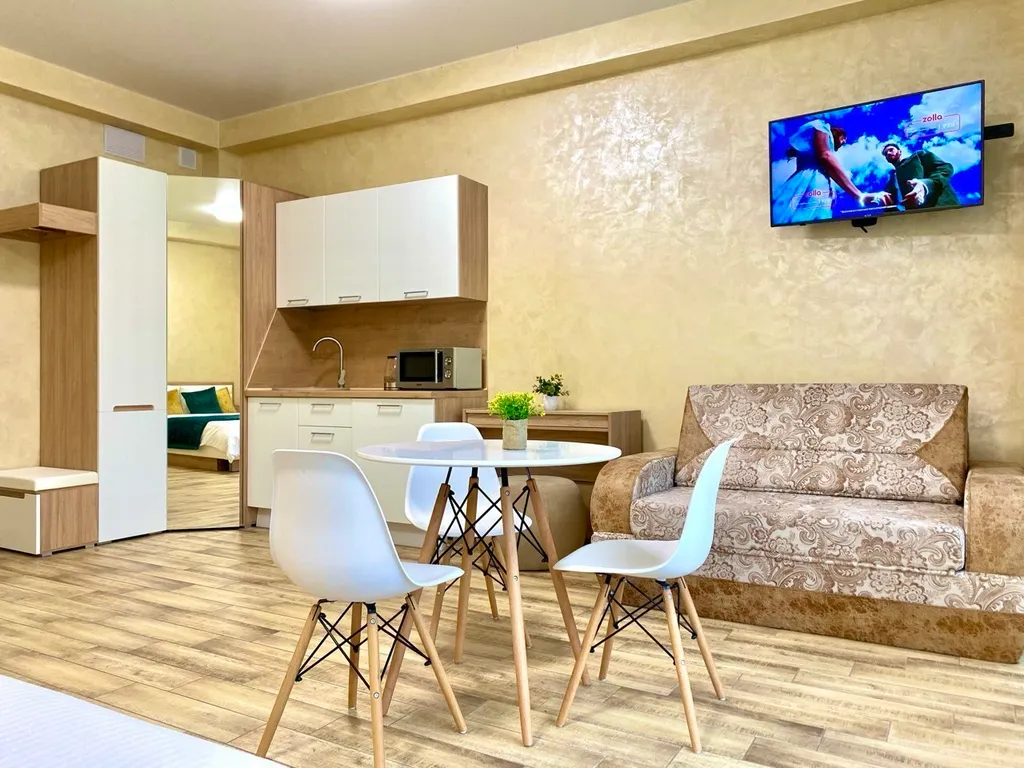 Квартира Квартира Студия с бассейном на территории — Сириус