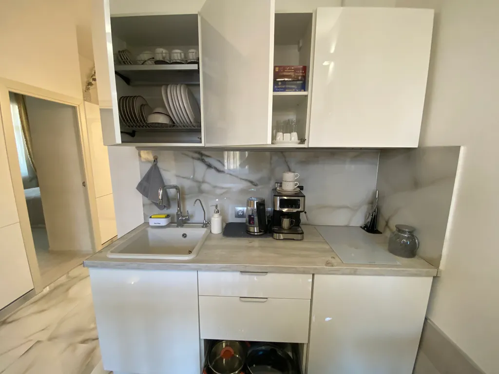 2-х комнатные апартаменты в современном стиле с камином