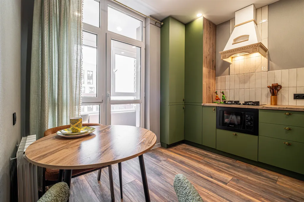 Квартира с уникальным дизайном и творческой концепцией