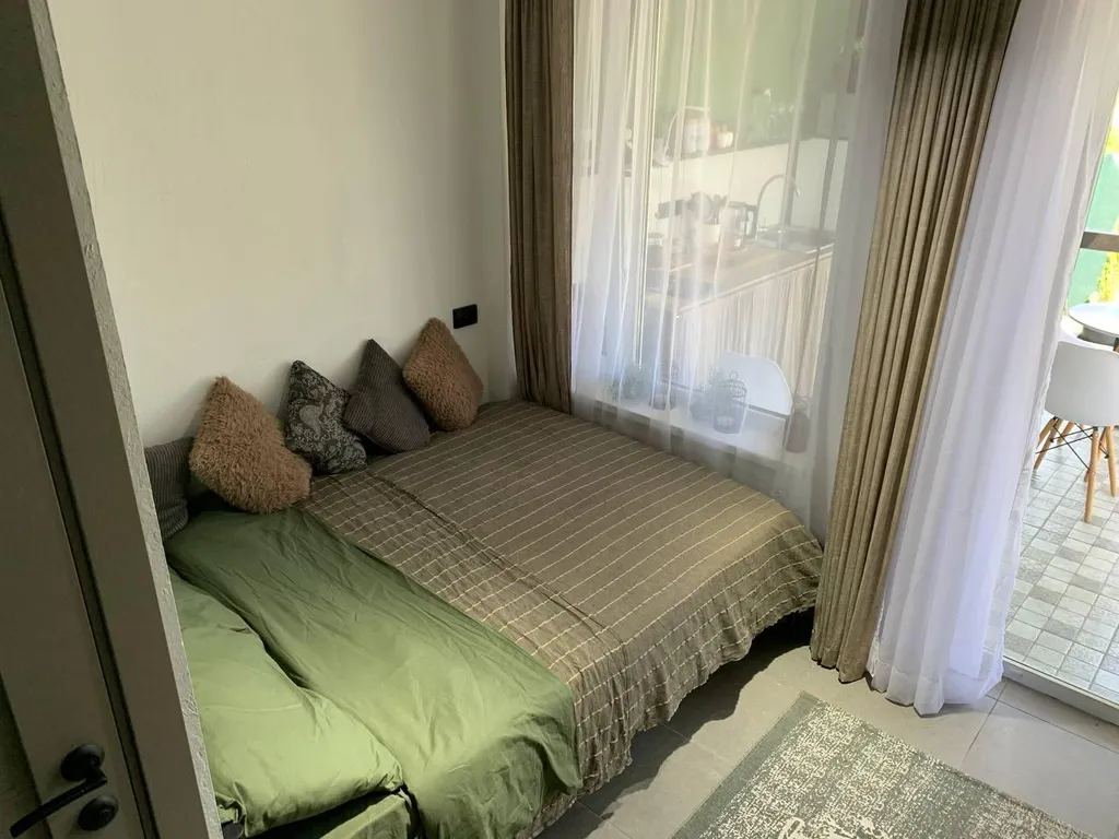 Уютная комната с верандой