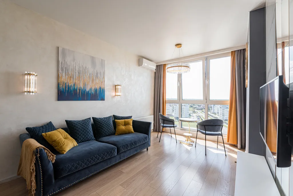 Апартаменты у Дана молл с видом на озеро