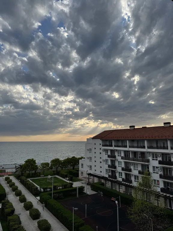 Апартамент с видом на море Морской квартал на первой береговой линии