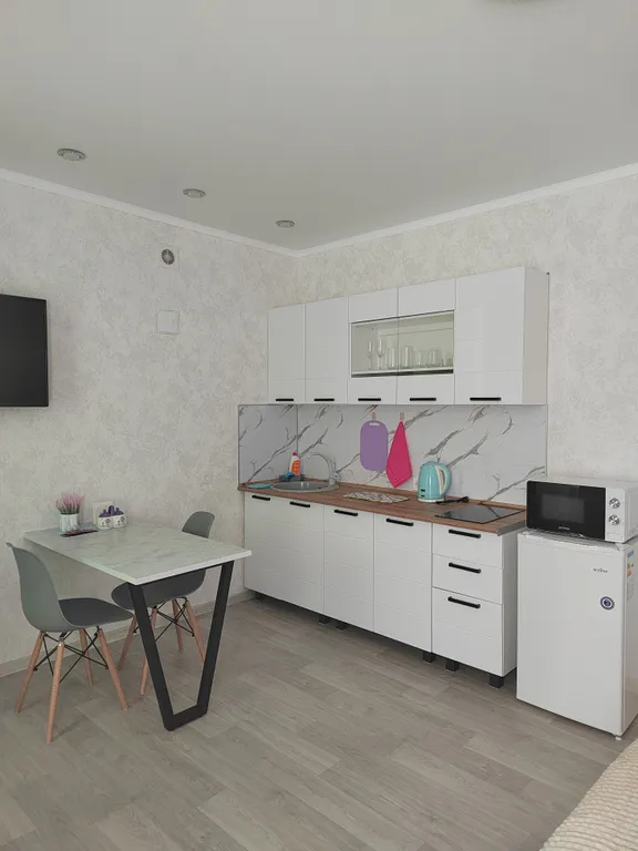 Уютная студия в новом микрорайоне города