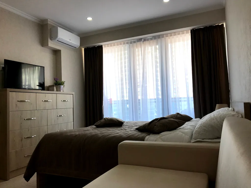 Orbi Beach Tower №507, море, парк, небоскреб