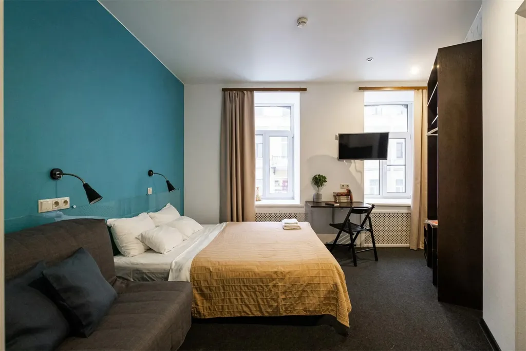 Квартира Просторная трехместная гостевая комната — Санкт-Петербург