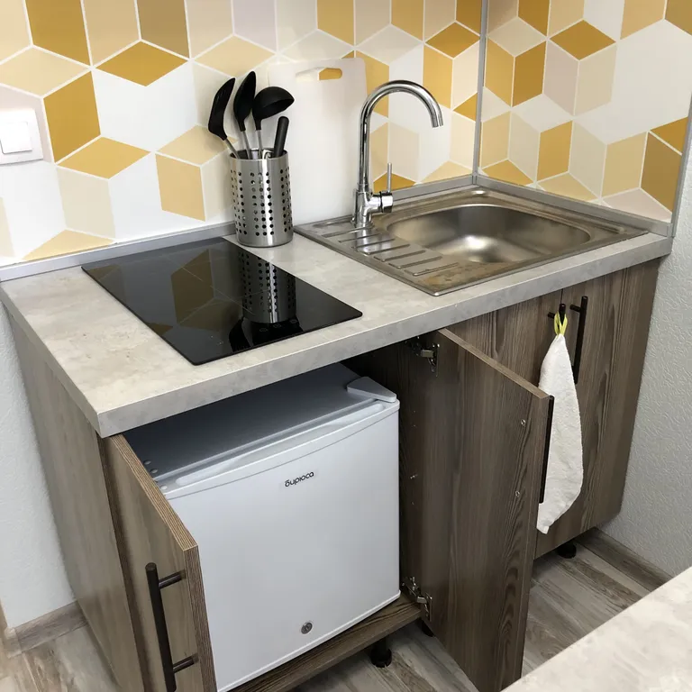 Квартира Квартира Простые Сезоны на Бугском — Комфорт с 1 кроватью — Санкт-Петербург