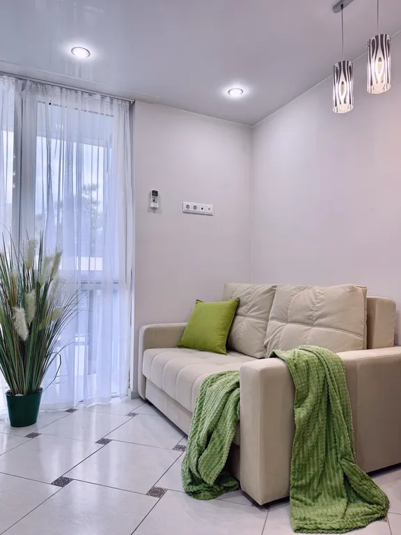 Квартира Квартира в ЖК Бизнес класса с бассейном, парковой и в 3 минутах от моря — Адлер