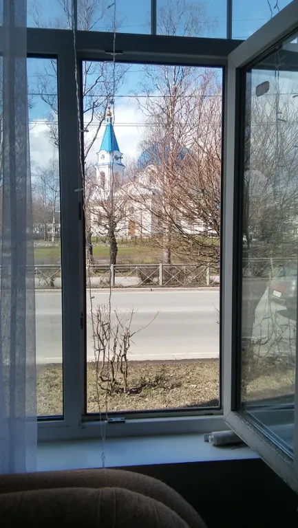 Уютная квартира-студия с прекрасным видом в самом центре города