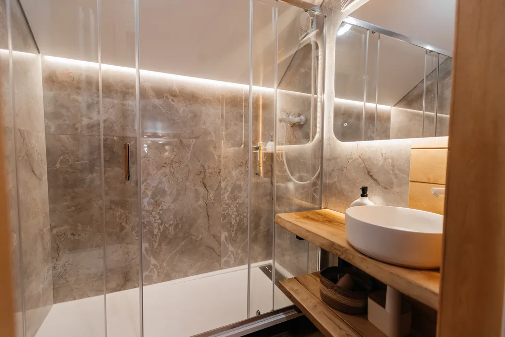 Дом с сауной и видом на горы