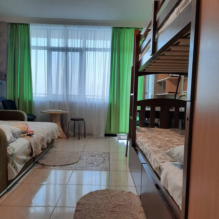 Студия с балконом на море