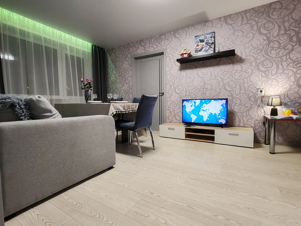 Квартира Уютная домашняя 2-комнатная квартира в 15 минутах езды от Волги — Самара