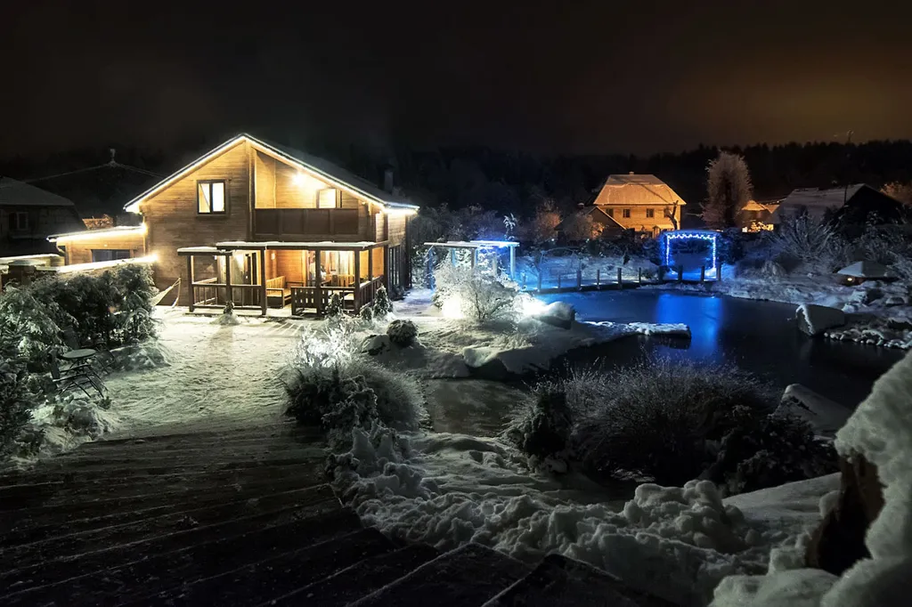 Рыжий кот - Деревянный Дом (WoodHouse)