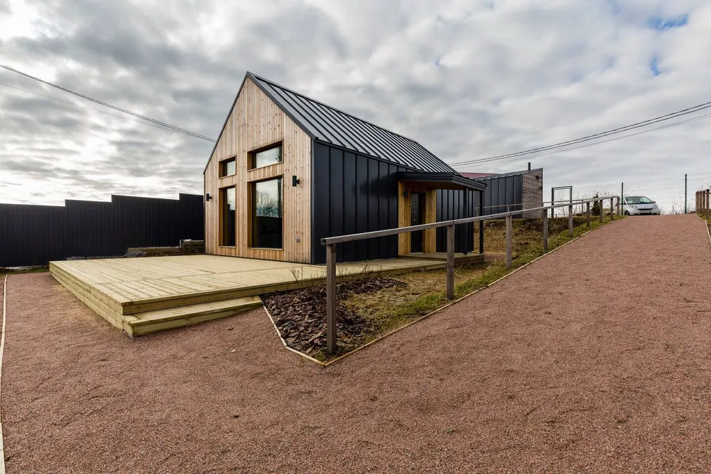 Коттедж Коттедж Family Barn Karvala - Barn house 65 & sauna — Красное Село