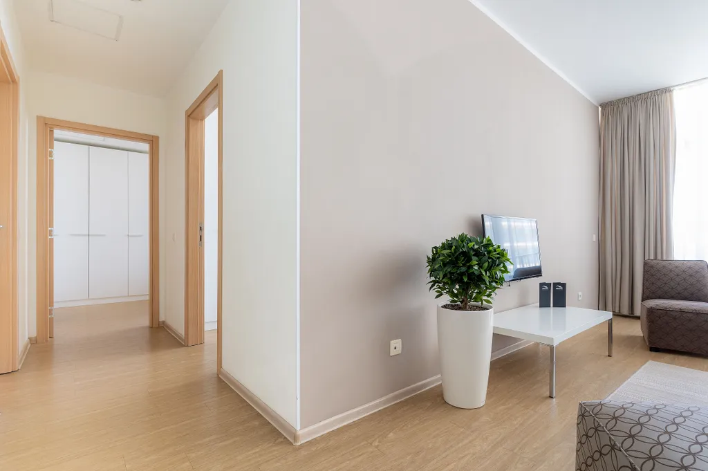 Трехкомнатные апартаменты с двумя спальнями