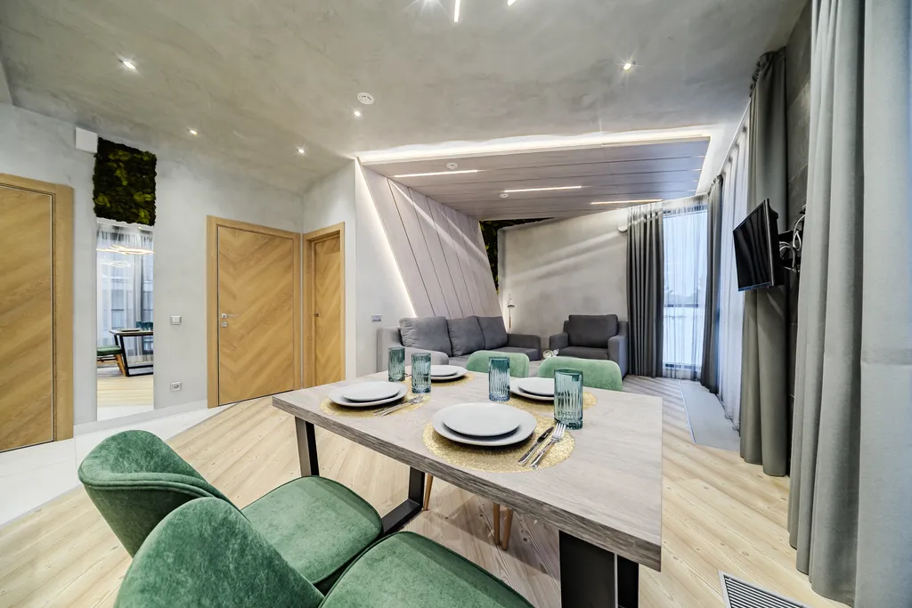 Квартира Охтаинн 7-7 с 1 спальней с видом на склон — аренда посуточно в Мистолово