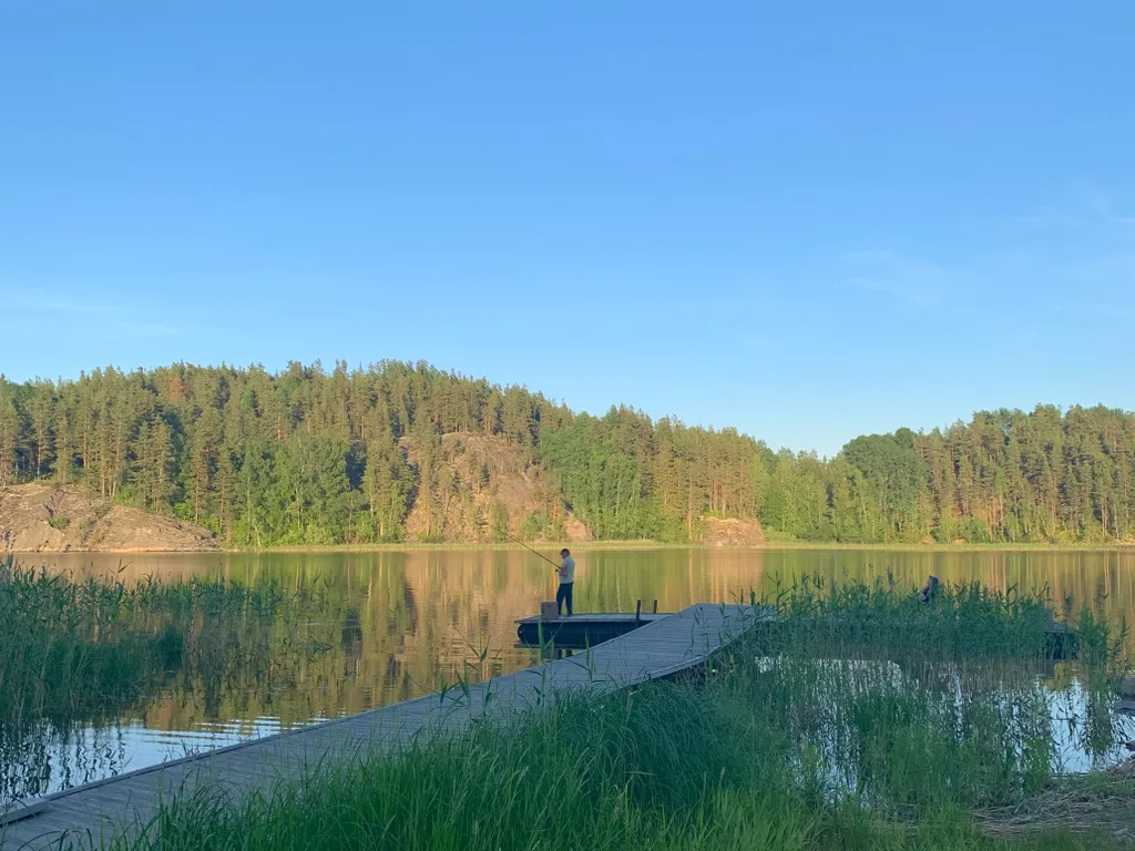 Уютный домик Ихоярви на берегу Ладожского озера, дом №2