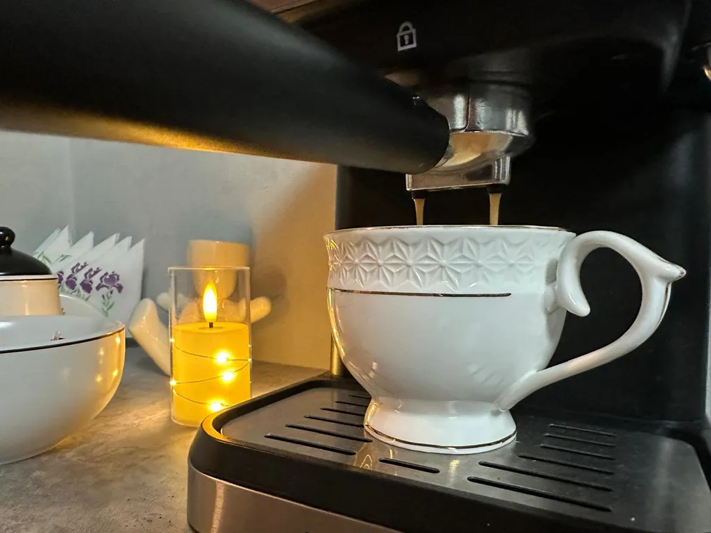 Студия с кофемашиной