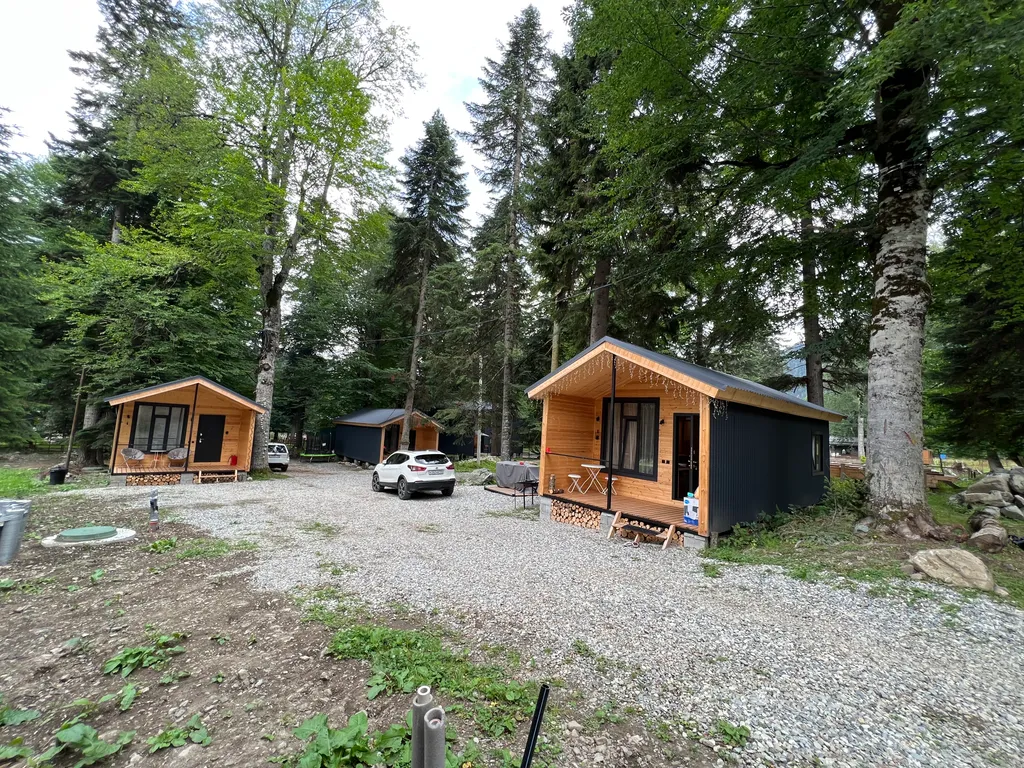 Коттедж Коттедж с видом на горы — Архыз