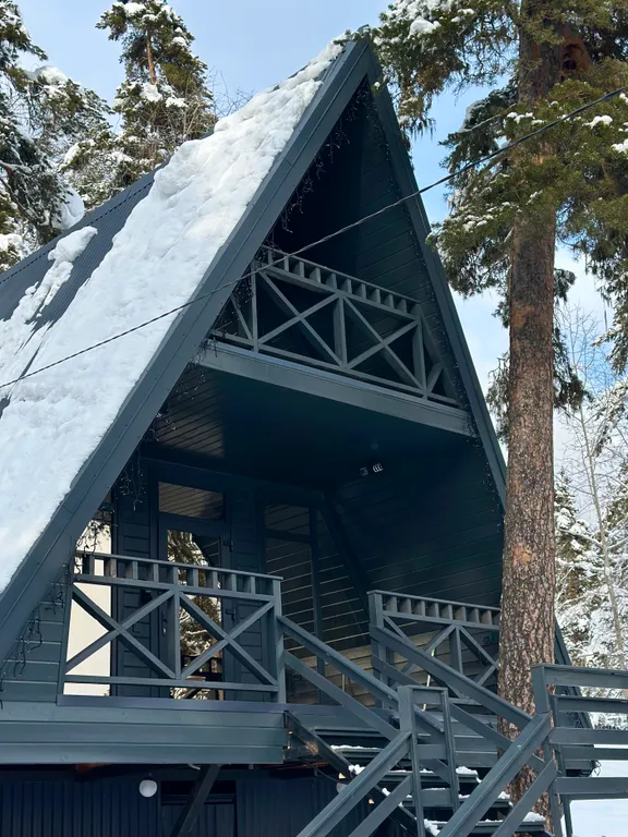 Квартира А-фрейм с видом на горы и лес — аренда посуточно в Архыз