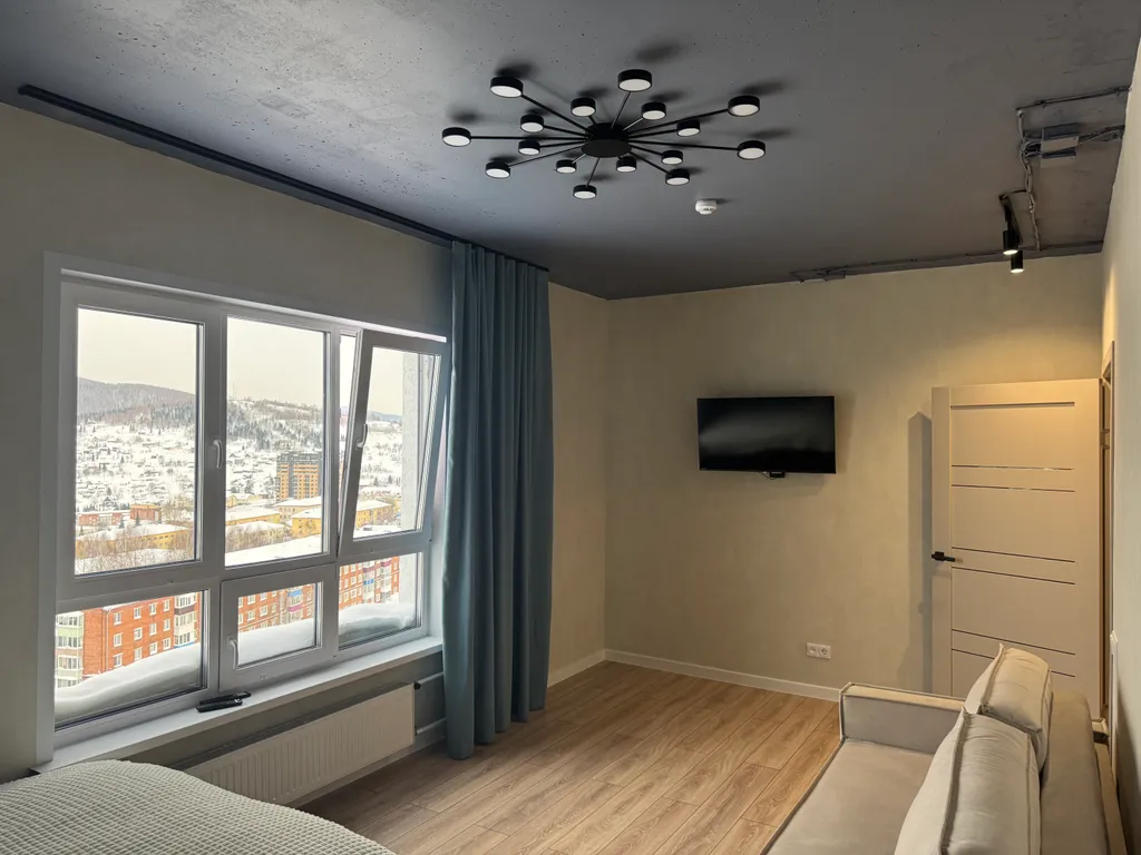 Квартира Уютная новая квартира с видом на горы в центре горнолыжного курорта — Шерегеш