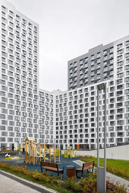 Новая однокомнатная квартира с красивым видом на ночные Люберцы