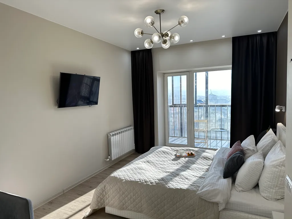 Квартира люкс с кондиционером и панорамным видом на центр Улан-Удэ — аренда посуточно в Улан-Удэ