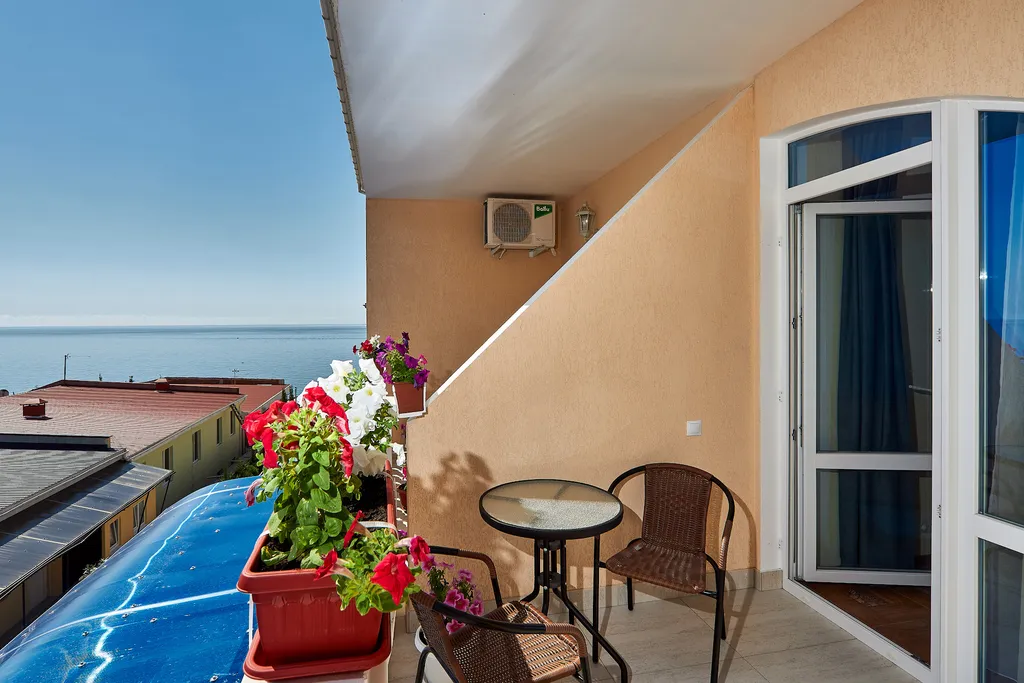 Апартамент люкс с видом на море