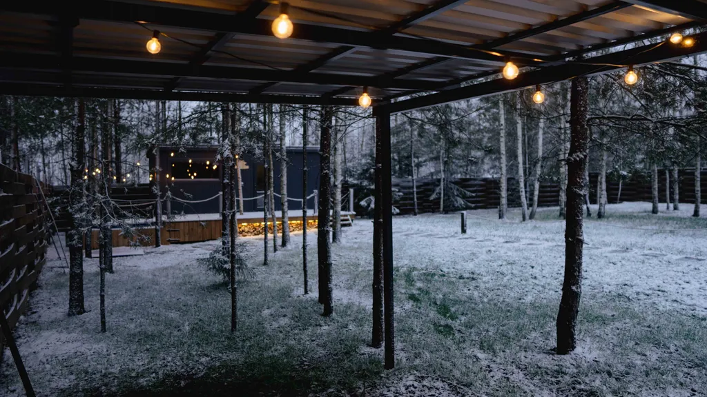 Уютный дом в лесу с панорамой и СПА комплексом