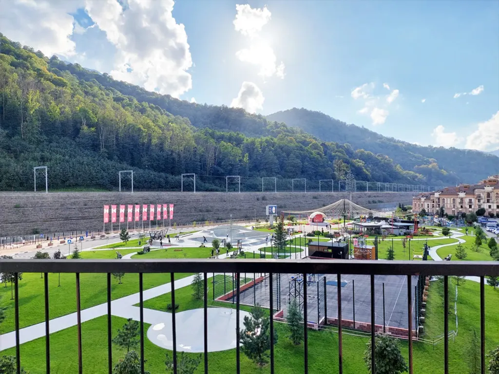 Уютное гнездышко с видом на главную ёлку Красной Поляны