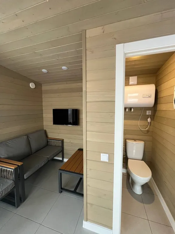 Домик Греция с террасой - барн-хаус с 2 спальнями